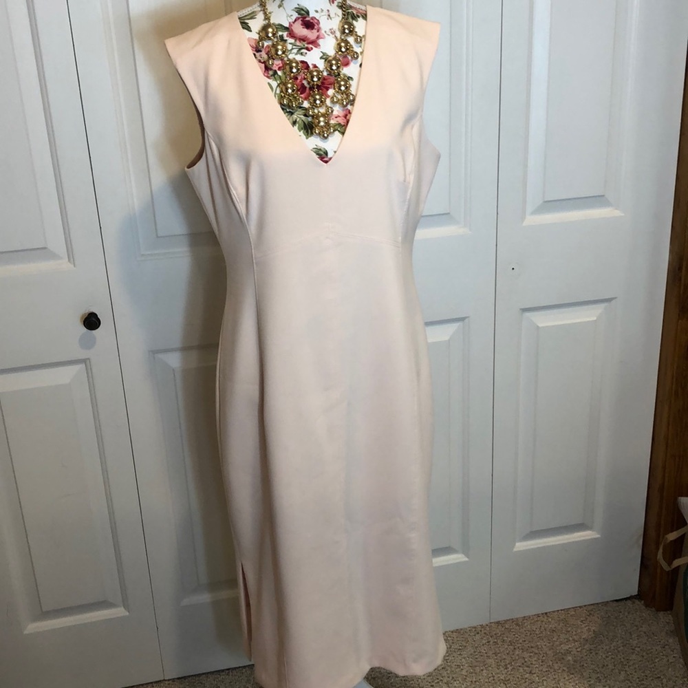 White House Black Label Pretty Light Pink Dress